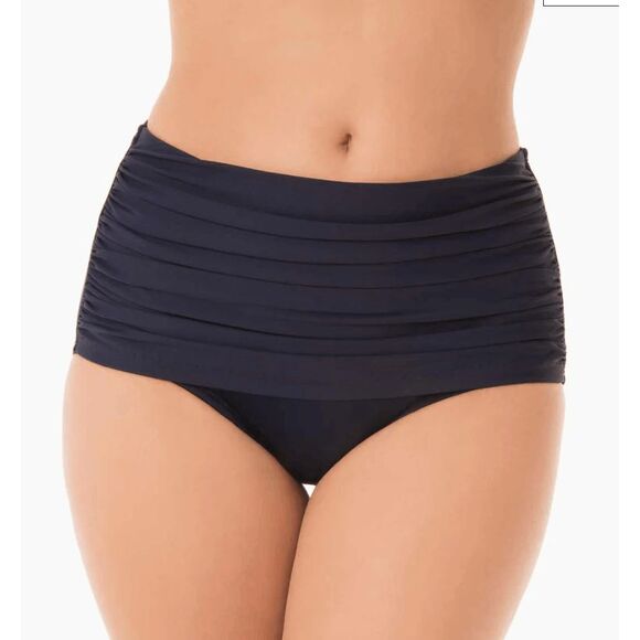 Miraclesuit NWT size 16 Norma Jean Swim bottoms midnight blue - Picture 1 of 6